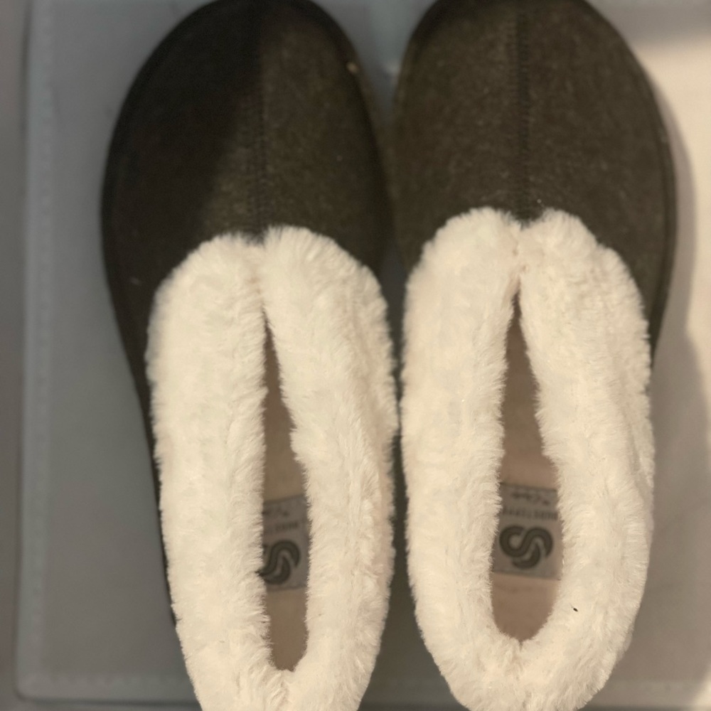 Warm Clarks shoes